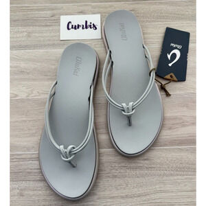 Olukai 'Aka Flip Flop Women's Size 8 Comfort Slippers‎ Vapor Beach Sandal New